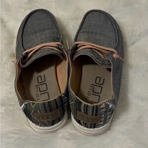 Hey Dude Women’s Casual Gray Shoes